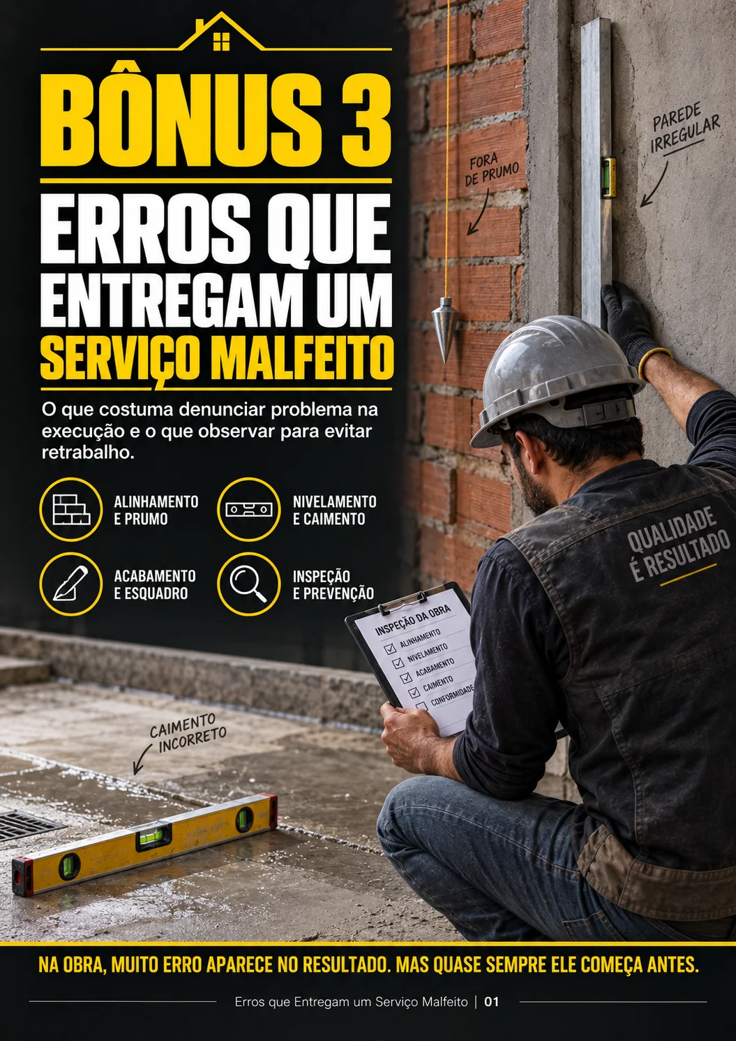 Bônus 3: erros que entregam um serviço malfeito