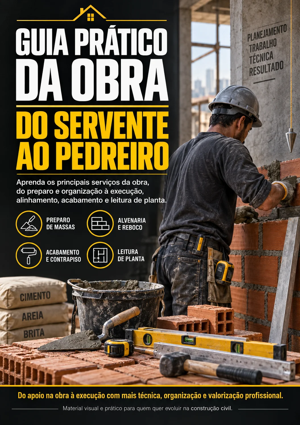 Bônus 4: guia de massas e argamassas na prática